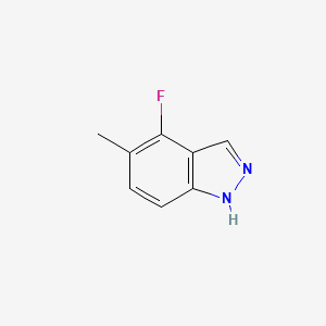 molecular formula C8H7FN2 B6325916 4-Fluoro-5-methylindazole CAS No. 1427395-81-0