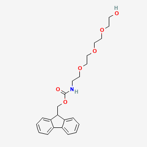 molecular formula C23H29NO6 B6325970 Fmoc-NH-PEG4-alcohol 