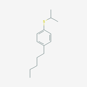 molecular formula C14H22S B6326065 iso-Propyl (4-pentylphenyl) sulfide CAS No. 2737205-93-3