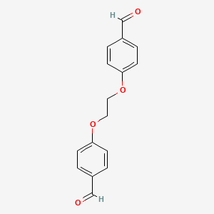 molecular formula C16H14O4 B6326167 4,4'-Ethanediyldioxydibenzaldhyde CAS No. 34074-28-7