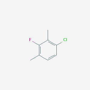 molecular formula C8H8ClF B6326191 1-chloro-3-fluoro-2,4-dimethylbenzene CAS No. 1357626-58-4