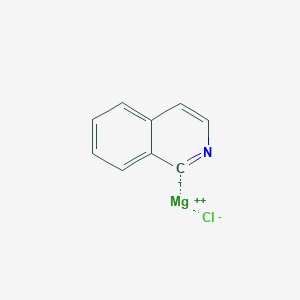 molecular formula C9H6ClMgN B6326325 Isoquinolin-1-ylmagnesium chloride CAS No. 1639969-42-8