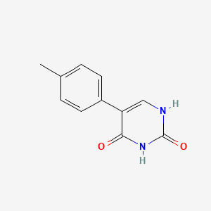 molecular formula C11H10N2O2 B6326484 5-(4-Methylphenyl)-2,4(1H,3H)-pyrimidinedione CAS No. 893737-39-8