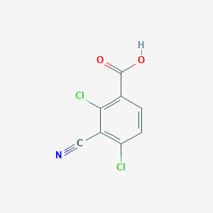 B6326512 3-Cyano-2,4-dichlorobenzoic acid CAS No. 1807162-56-6
