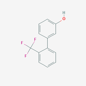 molecular formula C13H9F3O B6326655 2'-(Trifluoromethyl)[1,1'-biphenyl]-3-ol CAS No. 365426-95-5