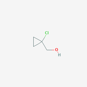 molecular formula C4H7ClO B6326984 (1-Chlorocyclopropyl)methanol CAS No. 154985-94-1