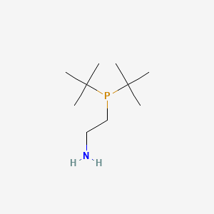 molecular formula C10H24NP B6327006 2-(DI-T-Butylphosphino)ethylamine CAS No. 1053658-84-6
