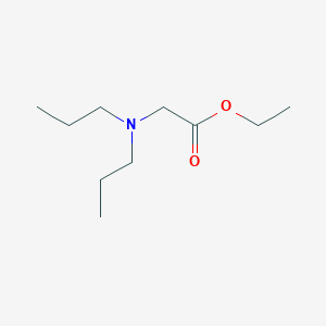 molecular formula C10H21NO2 B6327139 Ethyl 2-(dipropylamino)acetate CAS No. 2644-22-6