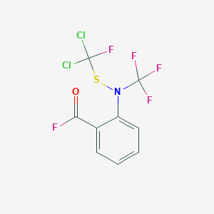 2-[(N-Dichlorofluoromethylthio]-N-(trifluoromethyl)amino]benzoyl fluoride, 99%
