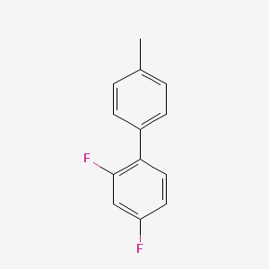 molecular formula C13H10F2 B6327265 2,4-Difluoro-4'-methyl-1,1'-biphenyl CAS No. 1358983-25-1