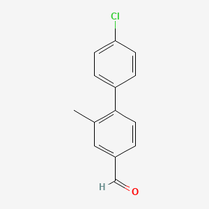 4'-Chloro-2-methyl-[1,1'-biphenyl]-4-carbaldehyde