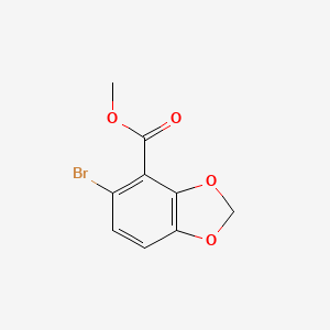 Methyl 5-bromobenzo[d][1,3]dioxole-4-carboxylate
