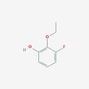 molecular formula C8H9FO2 B6327350 2-Ethoxy-3-fluorophenol CAS No. 909302-85-8