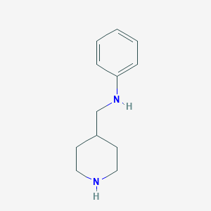 N-(4-Piperidylmethyl)aniline