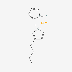 molecular formula C14H18Fe B6327376 n-Butylferrocene;  98% CAS No. 31904-29-7