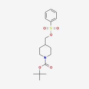 4-Benzenesulfonyloxymethyl-piperidine-1-carboxylic acid t-butyl ester, 95%