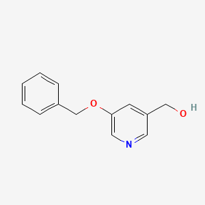 molecular formula C13H13NO2 B6327520 5-(Benzyloxy)-3-hydroxymethylpyridine CAS No. 875755-69-4