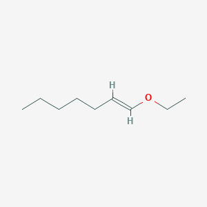 molecular formula C9H18O B6327553 1-Ethoxy-1-heptene CAS No. 90676-34-9