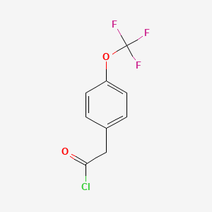 4-(Trifluoromethoxy)phenylacetyl chloride, 98%
