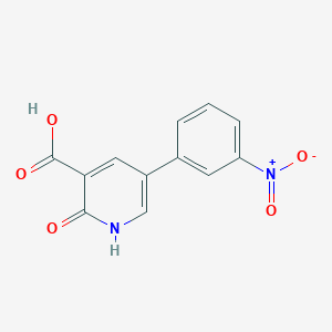 2-Hydroxy-5-(3-nitrophenyl)nicotinic acid, 95%