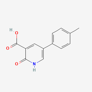 2-Hydroxy-5-(4-methylphenyl)nicotinic acid, 95%