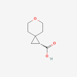 (1R)-6-Oxaspiro[2.5]octane-1-carboxylic acid