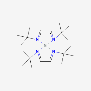 molecular formula C20H40N4Ni B6327658 N,N'-ditert-butylethane-1,2-diimine;nickel CAS No. 63576-87-4