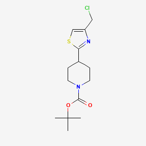 tert-Butyl 4-[4-(chloromethyl)thiazol-2-yl]piperidine-1-carboxylate