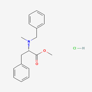 molecular formula C18H22ClNO2 B6328237 Bzl,ME-L-phe-ome hcl CAS No. 1948241-07-3