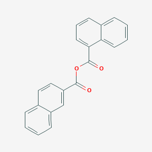molecular formula C22H14O3 B6328449 alpha,beta-Naphthoic acid anhydride CAS No. 82132-42-1