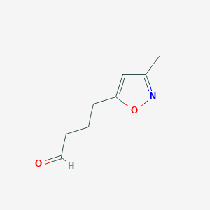4-(3-Methylisoxazol-5-yl)-butyraldehyde