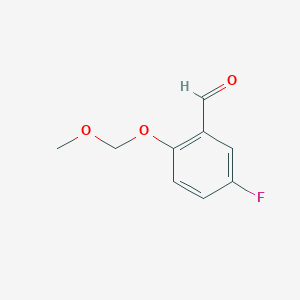 5-Fluoro-2-(methoxymethoxy)benzaldehyde