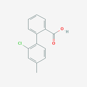 2-(2-Chloro-4-methylphenyl)benzoic acid, 95%
