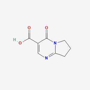4-Oxo-4,6,7,8-tetrahydropyrrolo[1,2-a]pyrimidine-3-carboxylic acid