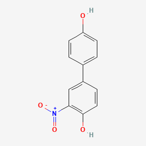 molecular formula C12H9NO4 B6328883 4-(4-Hydroxyphenyl)-2-nitrophenol CAS No. 374589-63-6