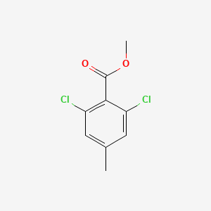 molecular formula C9H8Cl2O2 B6328976 Methyl 2,6-dichloro-4-methylbenzoate CAS No. 1098620-09-7