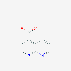 molecular formula C10H8N2O2 B6329325 Methyl 1,8-naphthyridine-4-carboxylate CAS No. 99361-32-7