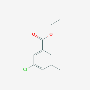 molecular formula C10H11ClO2 B6329459 ethyl 3-chloro-5-methylbenzoate CAS No. 1256479-64-7