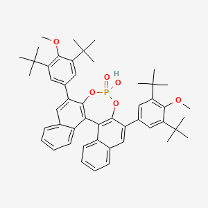 (11bR)-2,6-Bis[3,5-bis(1,1-dimethylethyl)-4-methoxyphenyl]-4-hydroxy-4-oxide-dinaphtho[2,1-d:1',2'-f][1,3,2]dioxaphosphepin, 98%, (99% ee)