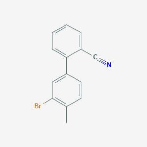 3'-Bromo-4'-methyl-1,1'-biphenyl-2-carbonitrile