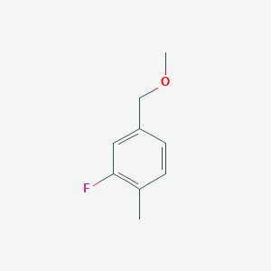 2-Fluoro-4-(methoxymethyl)-1-methylbenzene