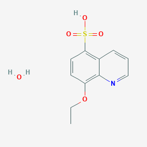 molecular formula C11H13NO5S B6329534 8-Ethoxyquinoline-5-sulfonic acid hydrate CAS No. 2301848-76-8