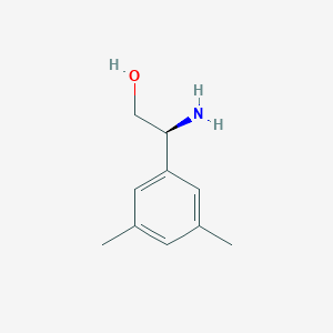 (S)-2-Amino-2-(3,5-dimethylphenyl)ethan-1-ol
