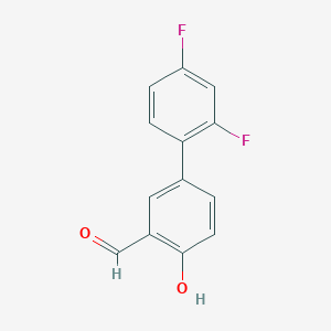 4-(2,4-Difluorophenyl)-2-formylphenol, 95%