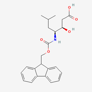 Fmoc-(3R,4S)-4-amino-3-hydroxy-6-methyl-heptanoic acid