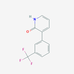2-Hydroxy-3-(3-trifluoromethylphenyl)pyridine, 95%