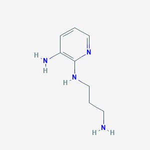 molecular formula C8H14N4 B6329723 N2-(3-aminopropyl)pyridine-2,3-diamine CAS No. 1264044-04-3