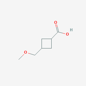 B6329749 3-(Methoxymethyl)cyclobutane-1-carboxylic acid, 95% CAS No. 408326-43-2