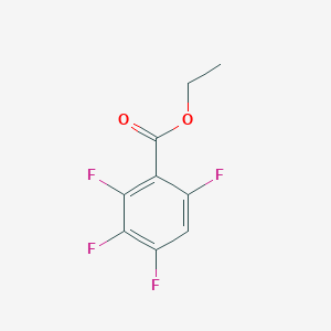 molecular formula C9H6F4O2 B6329897 ethyl 2,3,4,6-tetrafluorobenzoate CAS No. 351354-29-5