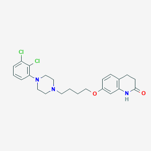 molecular formula C₂₃H₂₇Cl₂N₃O₂ B000633 阿立哌唑 CAS No. 129722-12-9